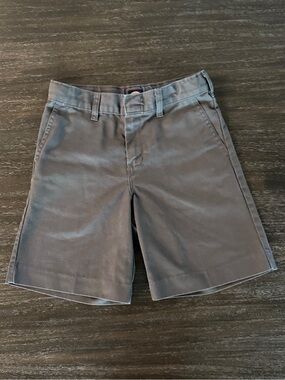 Dickies Boys 10 Grey 7" Shorts